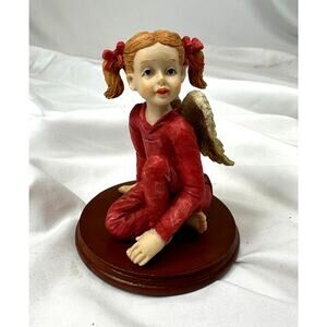 Vintage House of Lloyd Christmas Pajama Angel Girl Figurine